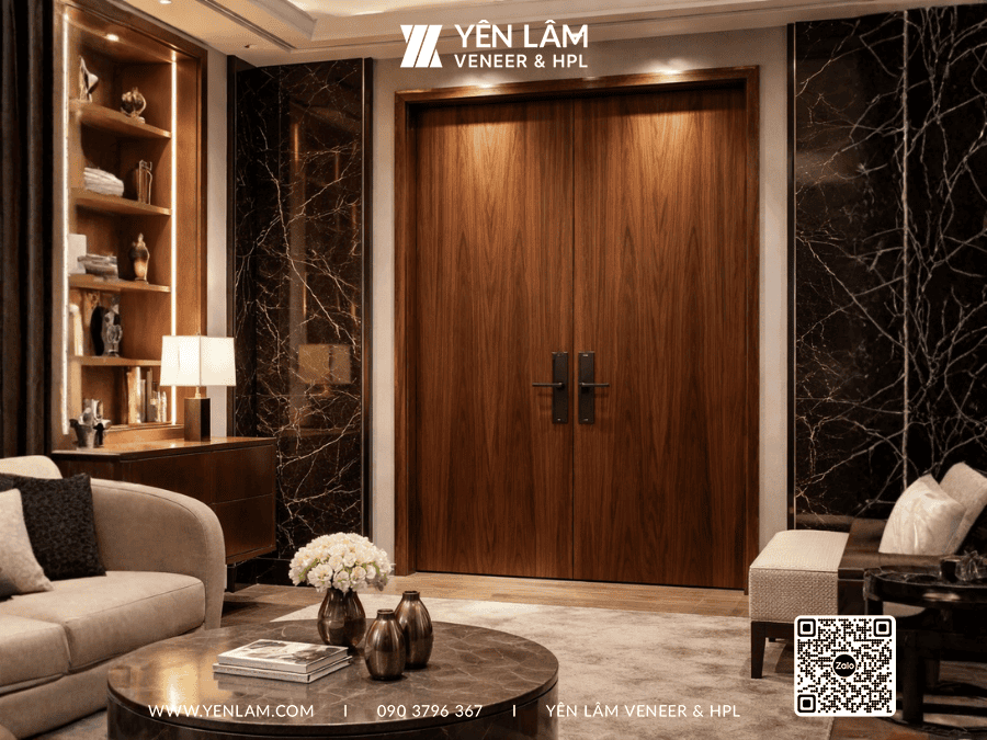 cửa veneer óc chó 3