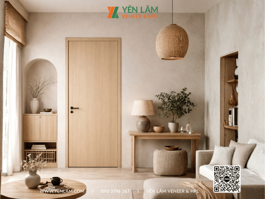 cửa veneer tần bì