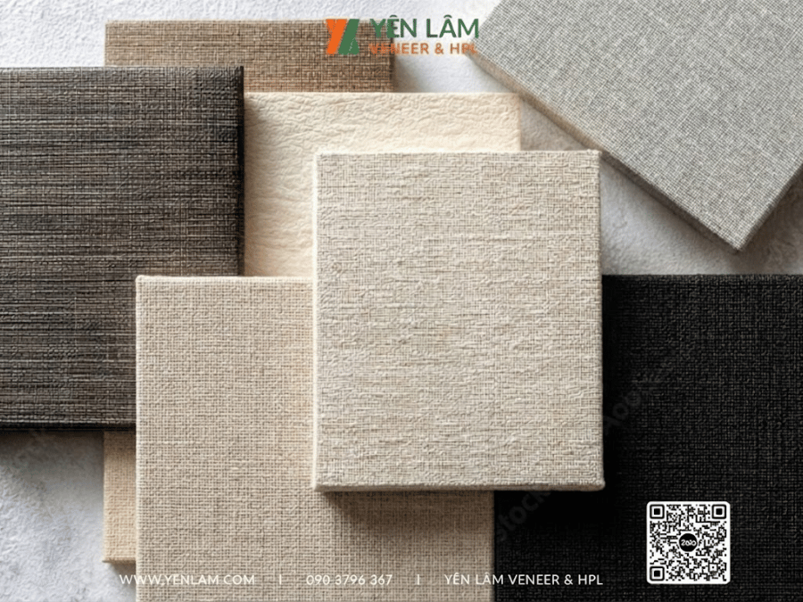 laminate vân vải