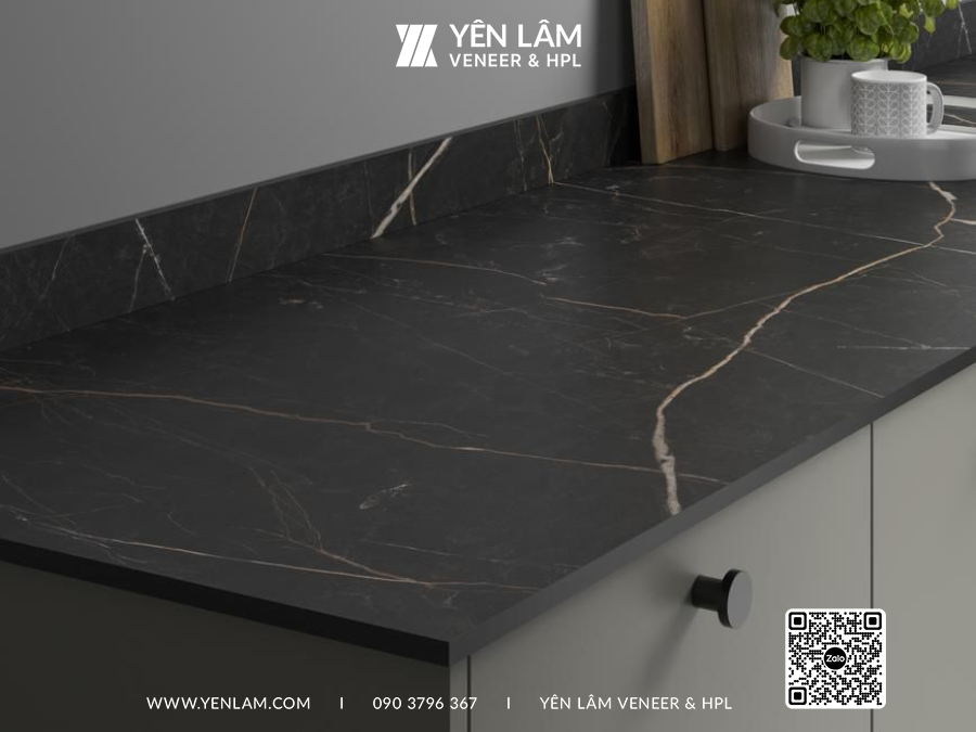 mặt bếp Laminate vân đá