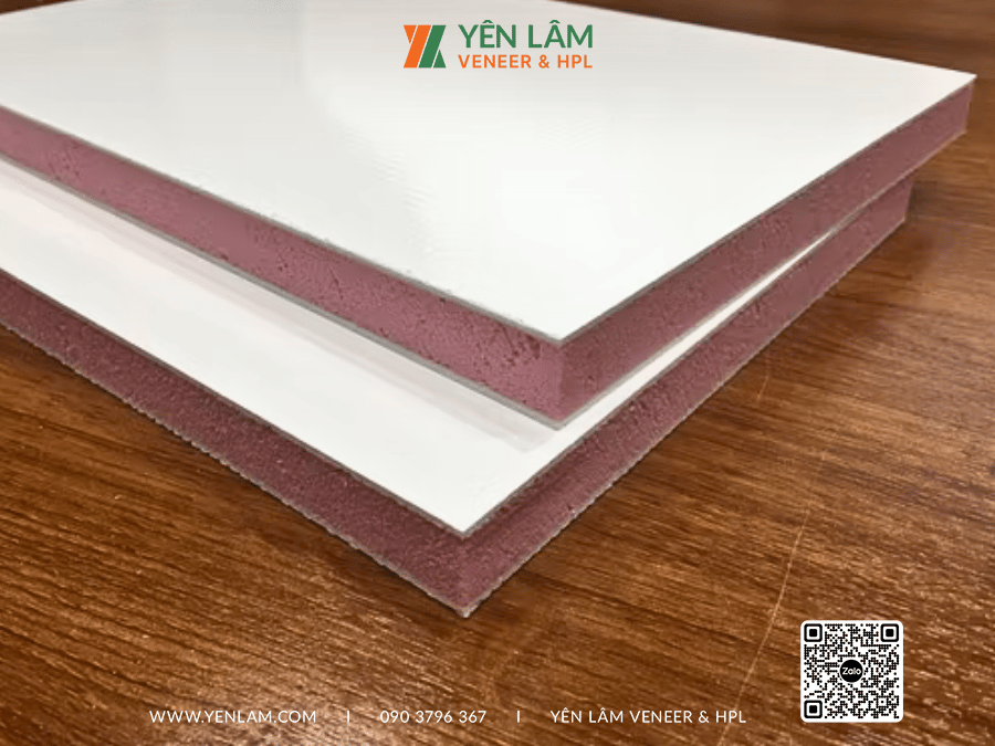 Tấm MDF chống cháy phủ laminate