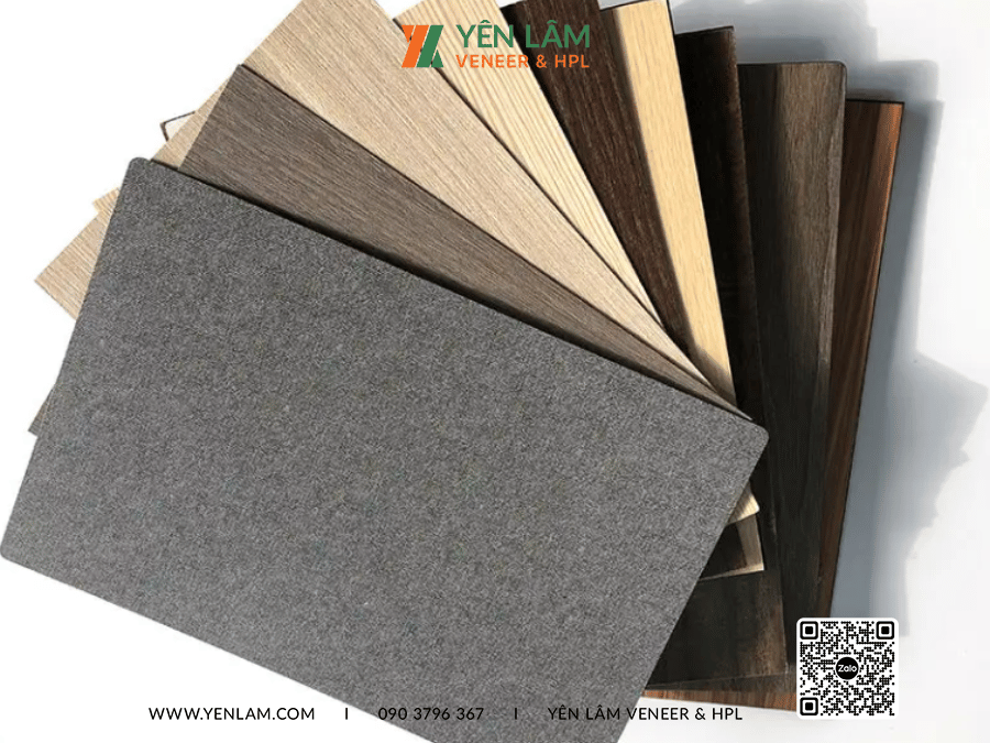 tấm chống cháy phủ laminate đa dạng vân gỗ